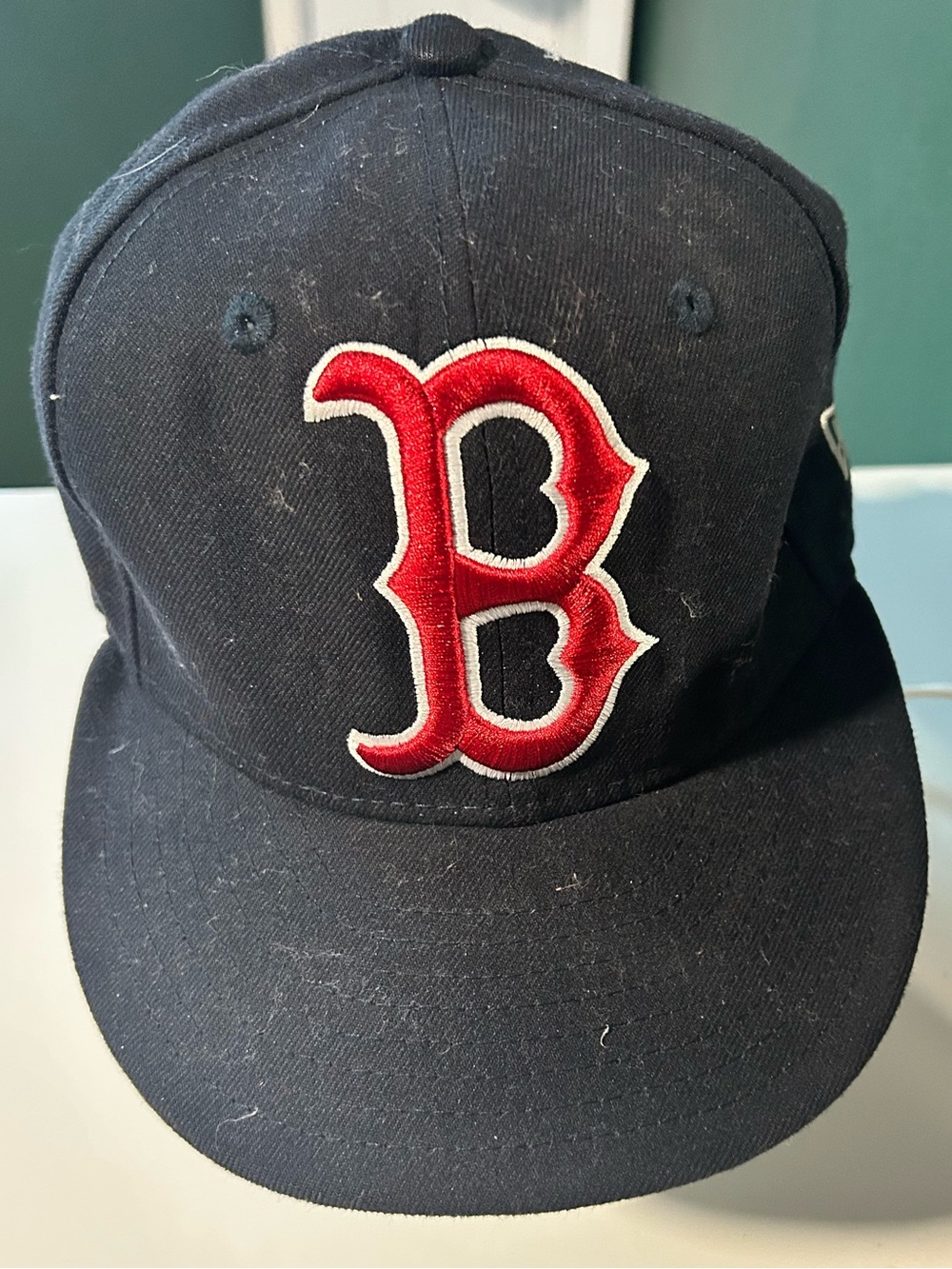 Boston Red Sox Navy Baseball Cap with Red 'B' Logo